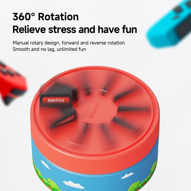 HAGIBIS Rotating Game Card Case, Magnetic Draw Card Portable Switch Game Cartridge Holder, Game Storage Case for Nintendo Switch, PS Vita, Gaming Accessories