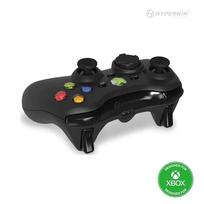 Xenon Controller, Old School 360 Controller, Black & White Controller, Classic Gaming, Retro Gaming, Gaming Accessories, Consoles, USB C