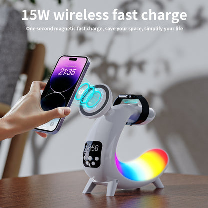Liuyi Multi-Function Wireless Charging Bedside Table Lamp