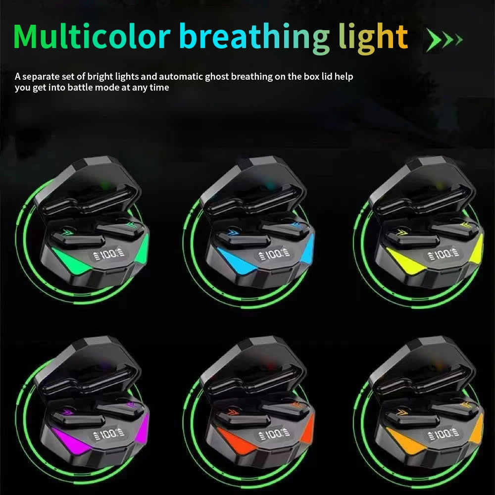 New Version 5.3 High Endurance Headphones Low Latency Gaming Wireless Headphones Non-In-Ear Headphones