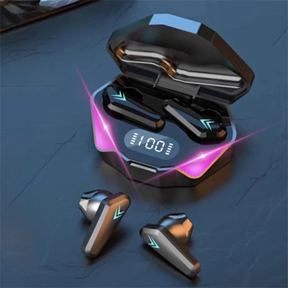 New Version 5.3 High Endurance Headphones Low Latency Gaming Wireless Headphones Non-In-Ear Headphones