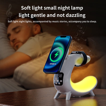 Liuyi Multi-Function Wireless Charging Bedside Table Lamp
