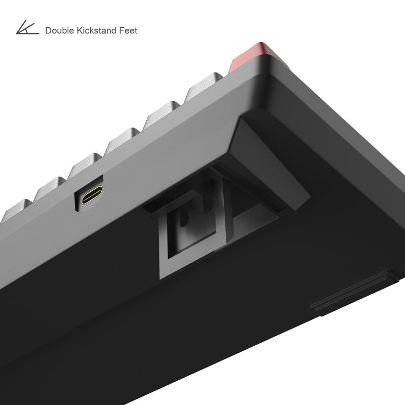 Magegee MK-BOX Portable 60% Mechanical Gaming Keyboard, Compact 68 Keys Mini Keyboard with LED Backlit, Wired Office Keyboard for Laptop PC, Gaming Accessories, Gaming Accessories, Men Gifts