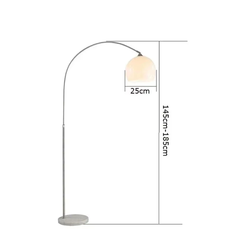 Nordic Modern Minimalist Living Room Fishing Floor Lamp Study Sofa Coffee Table Reading Home Decoration Lamp
