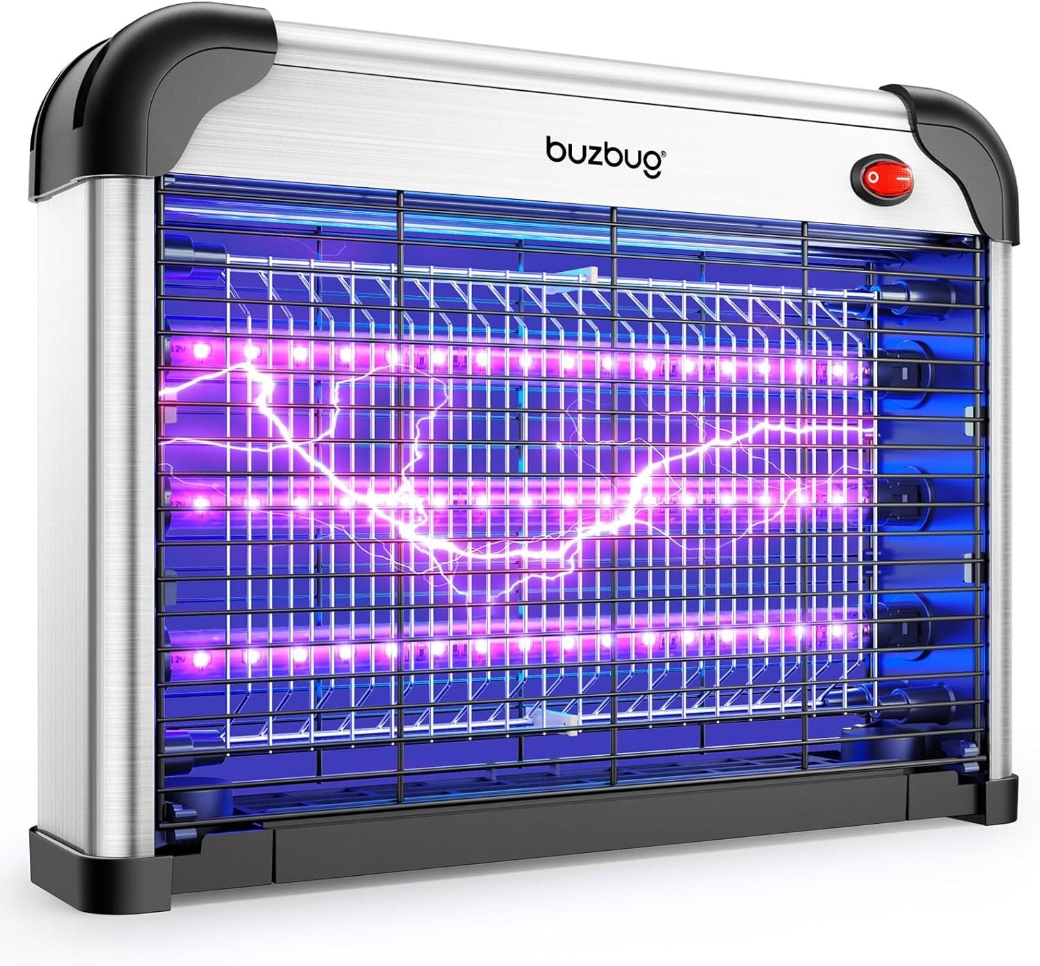 LED Bug Zapper Indoor, 10 Years Lifespan 3 Lamps Sustainable Less Power, 3800V