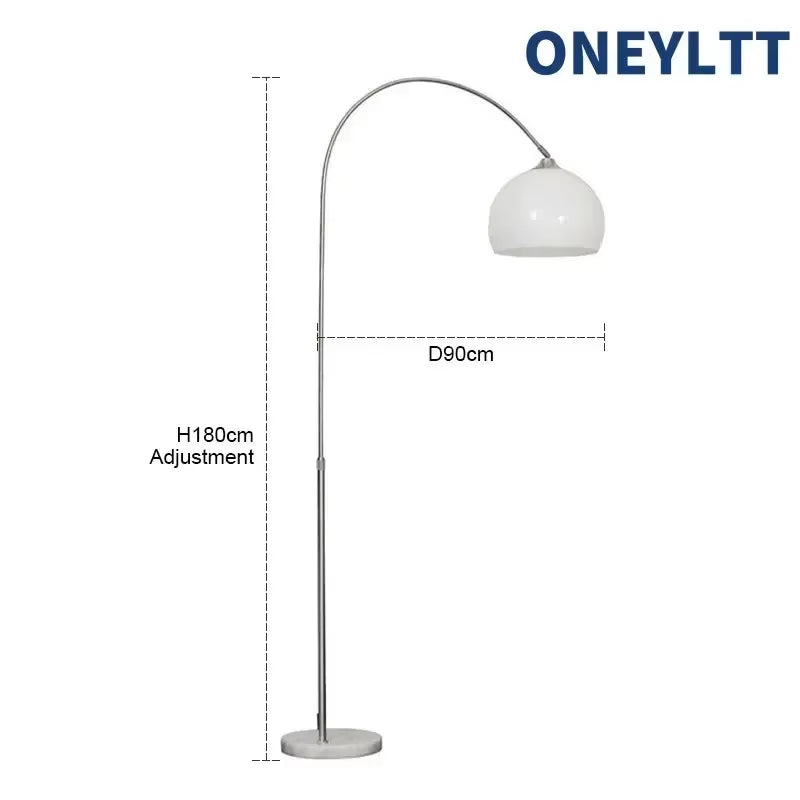 Nordic Modern Minimalist Living Room Fishing Floor Lamp Study Sofa Coffee Table Reading Home Decoration Lamp