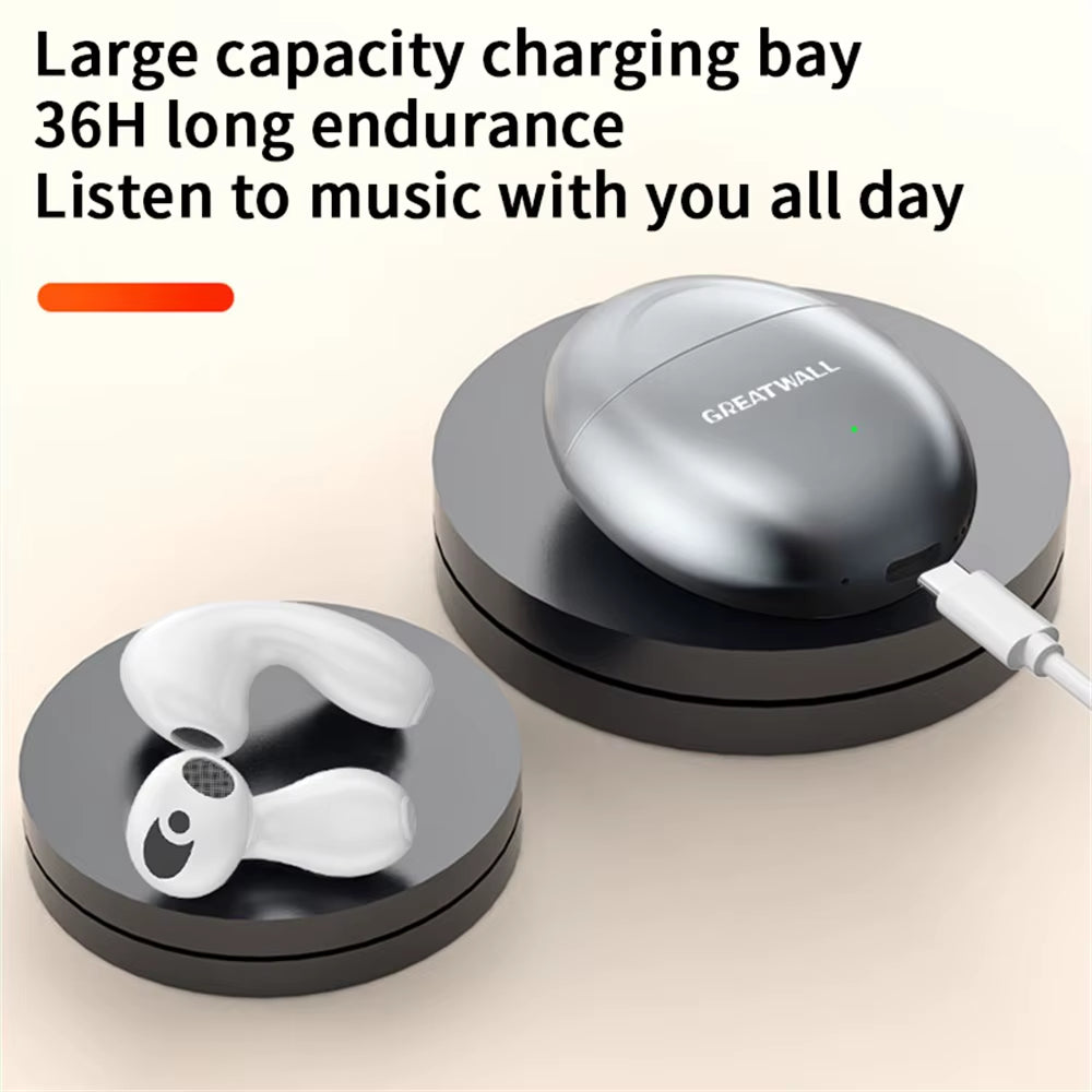 In-Ear Bluetoot Wireless Headphones with Microphone Stereo Wireless Headphones Low Latency Long Standby Headphones