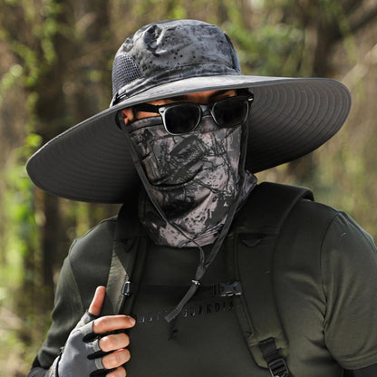 2025 New Solar Fan Outdoor Fishing Hat-Solar Sun Protection Sun Hat with Fan Solar Fan Hat Dual Power Supply Fan Outdoor Fan Solar Fan Hat with Adjustable Angle